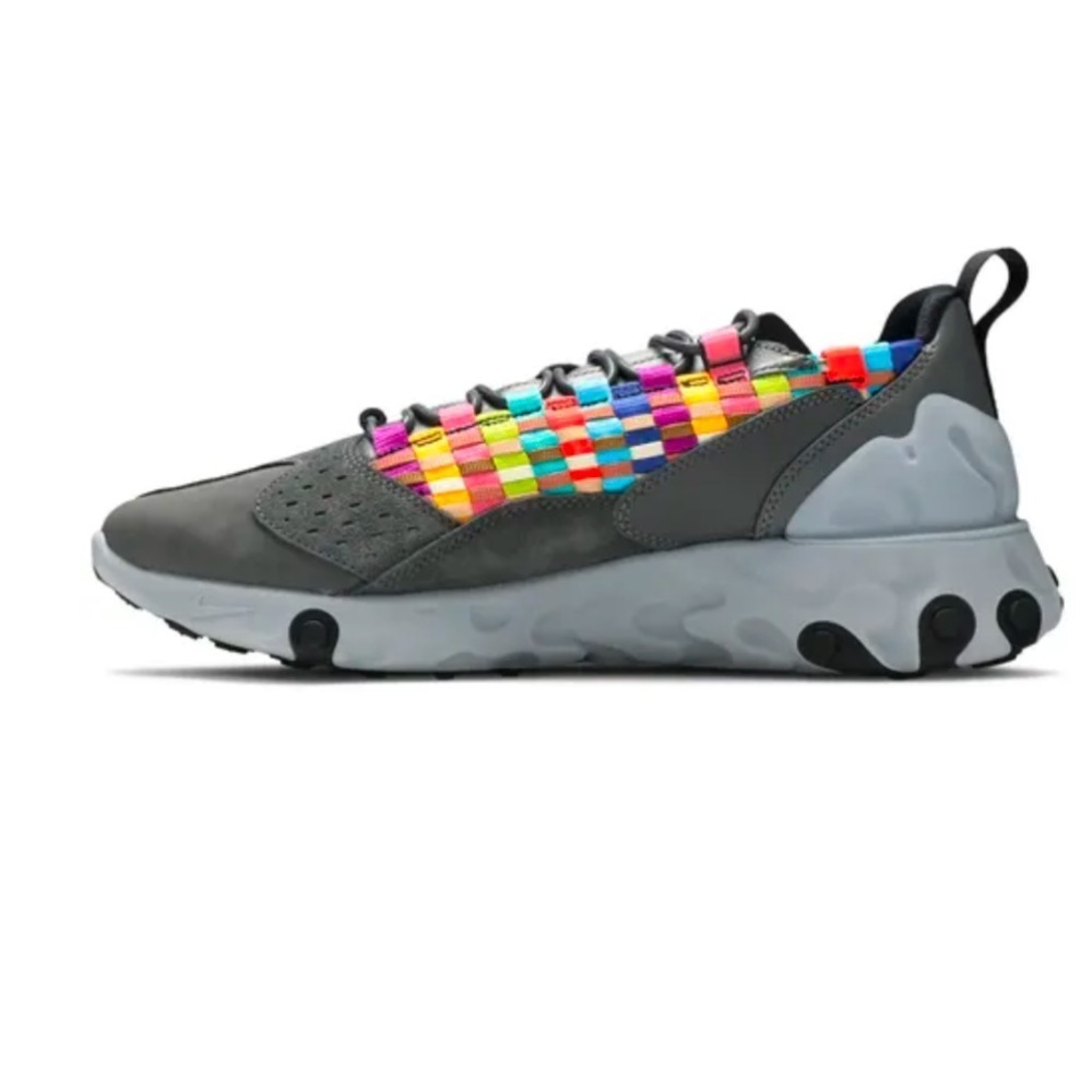 Nike React Sertu AT5301-004 Iron Grey Multi Sz 9.5 Running Shoes Rare Colorway - Picture 3 of 13